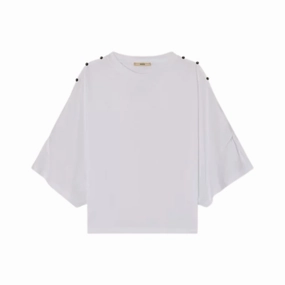 Knot Sleeve Summer Night T-Shirt Trendy Apparel Versatile Outfit