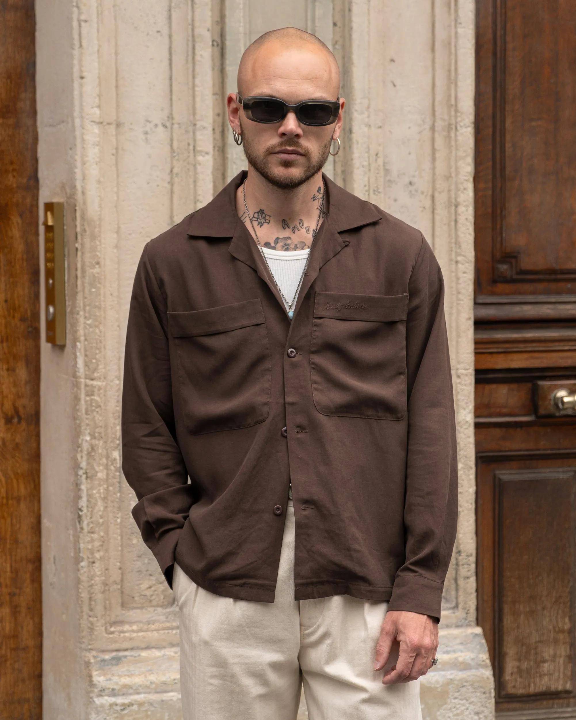 Ventilated Back Fitted Cut LA GRANDE CHEMISE
