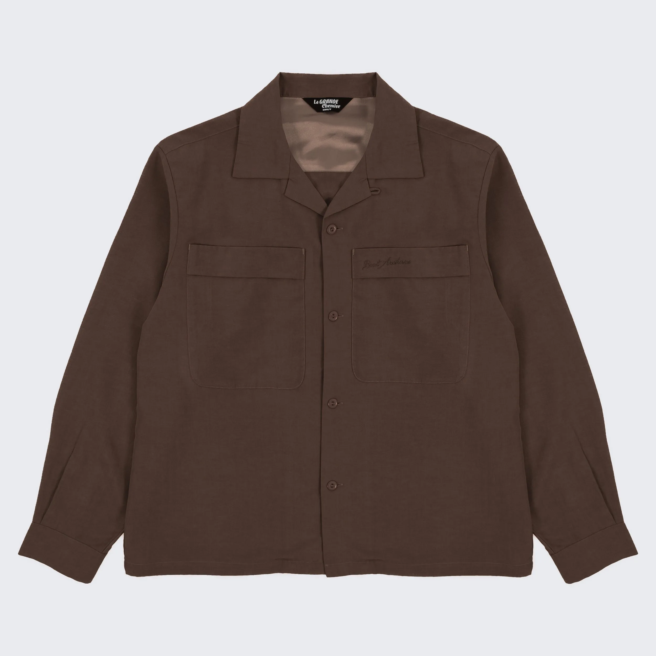 LA GRANDE CHEMISE Metallic Finish