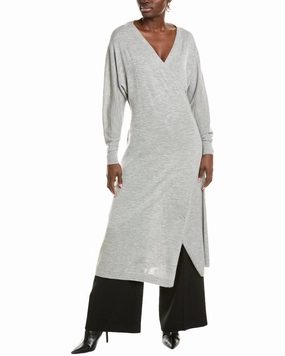 Lafayette 148 New York Dolman Sleeve Cashmere Wrap Cardigan Warm Winter Wear