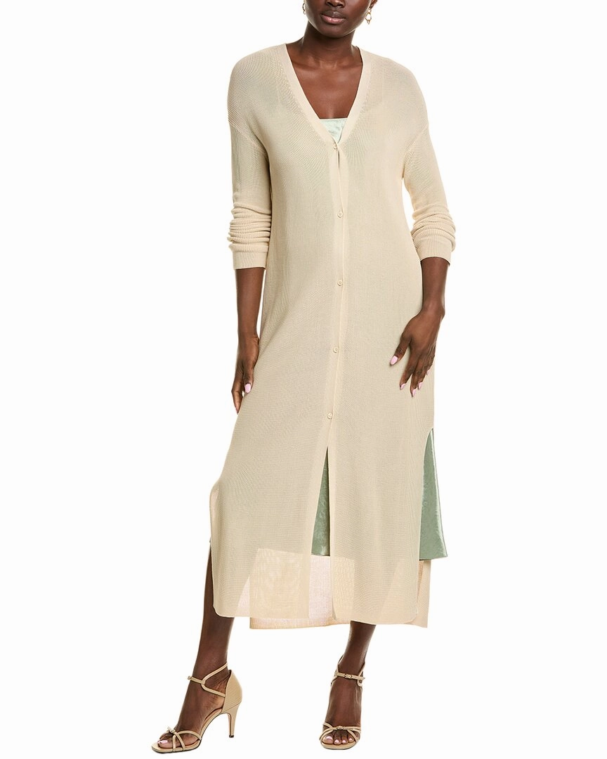 Chilly Layering Lafayette 148 New York Duster Sweater