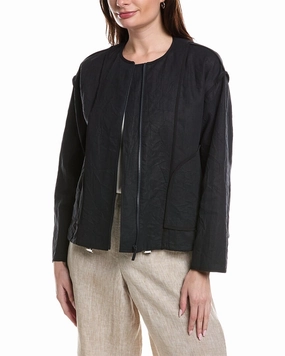 Lafayette 148 New York Inside Out Seam Linen Sweater Street Style