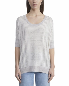 Classic Comfort Lafayette 148 New York Oversized Scoop Neck Sweater