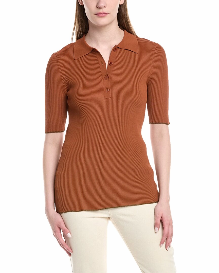Knitwear Essential Lafayette 148 New York Polo Sweater