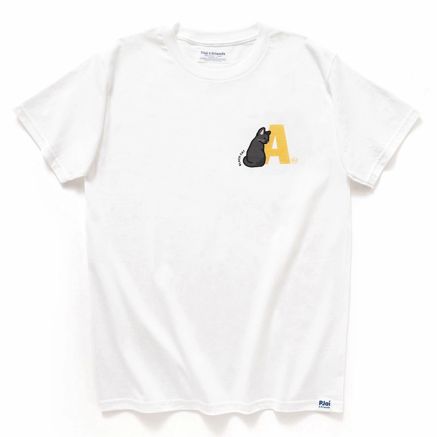 Antibacterial Treatment (EMT101) Make Your Own Black Cat Graphic Tee