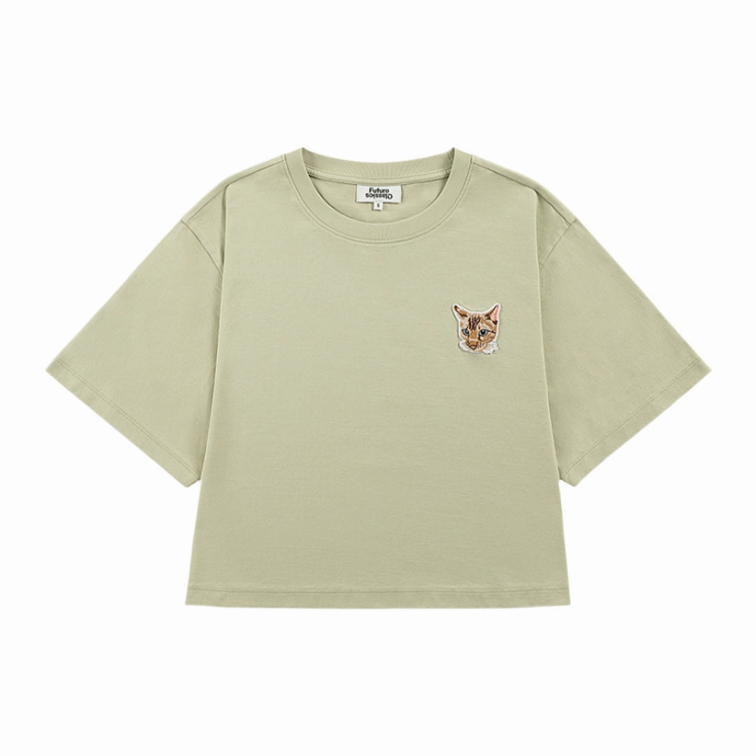 UV Protective Fabric Large Nova Cropped Tee