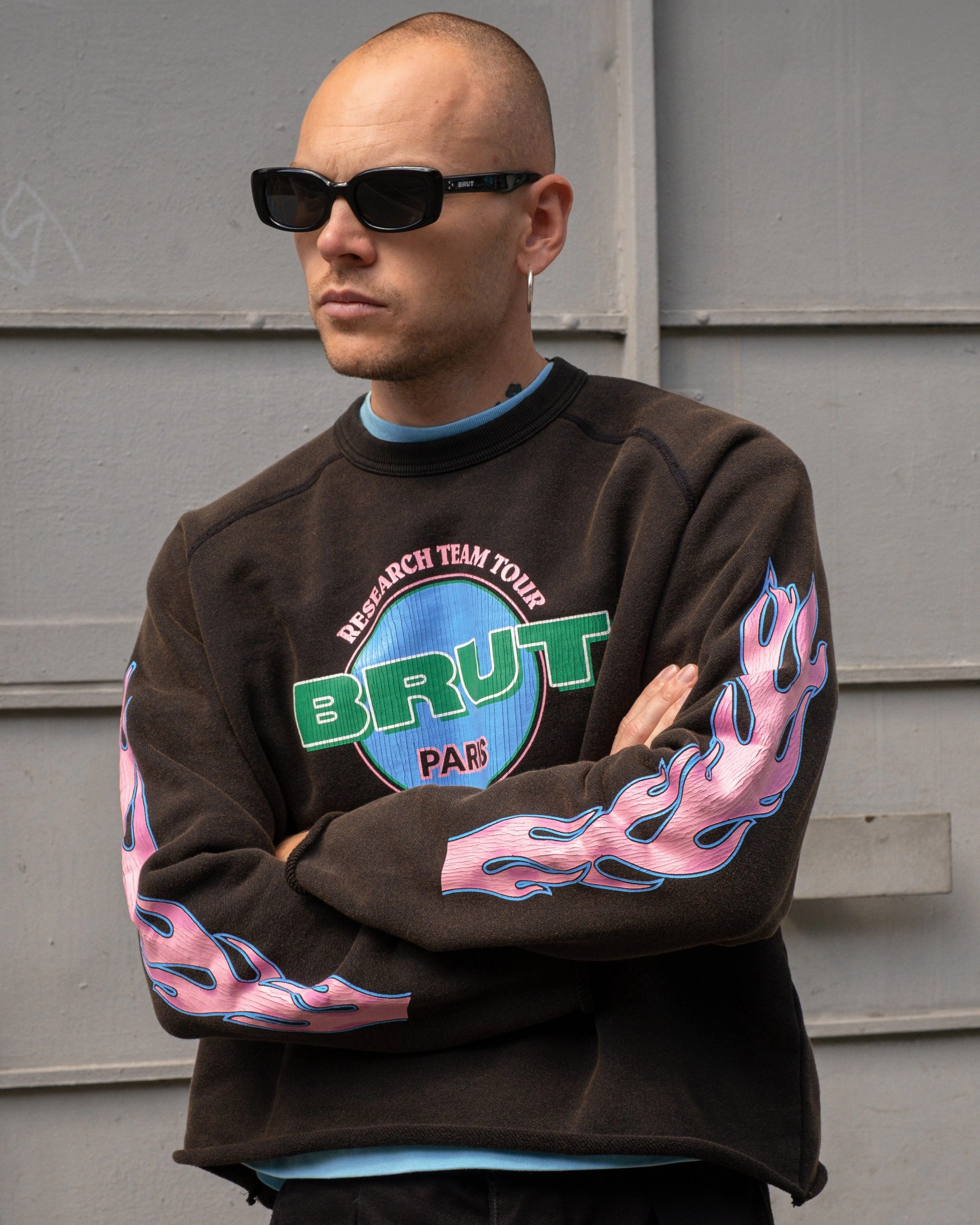 Trendy Casual Layering THE RESEARCH TEAM TOUR SWEAT