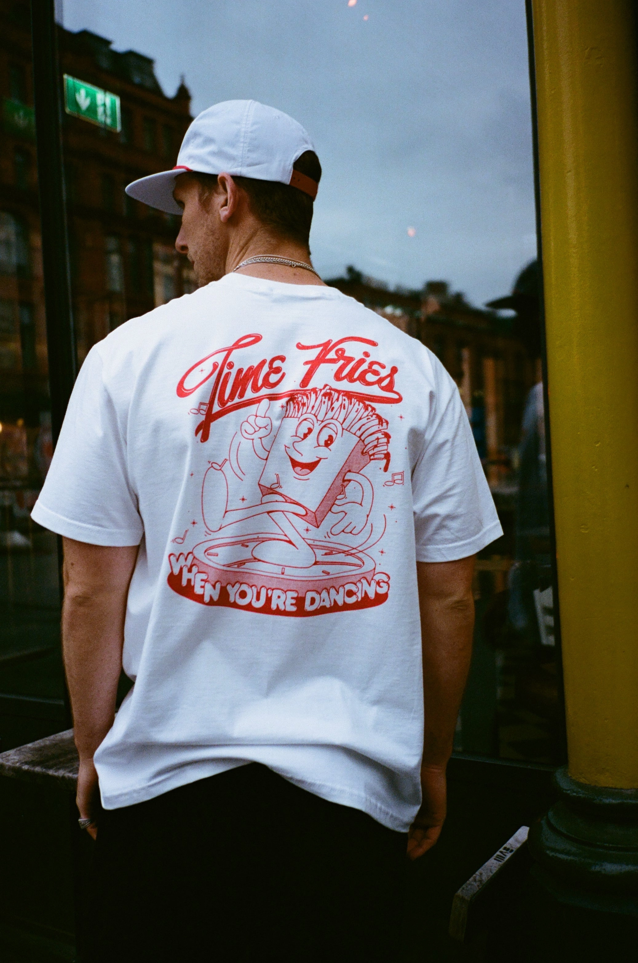 Pomme Frite 'Time Fries' Tee - White timeless
