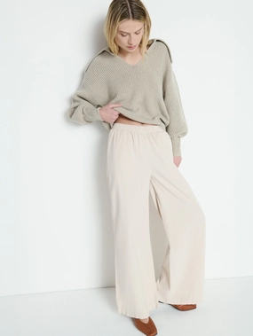 Arlington Wide Pant Flatlock Seams