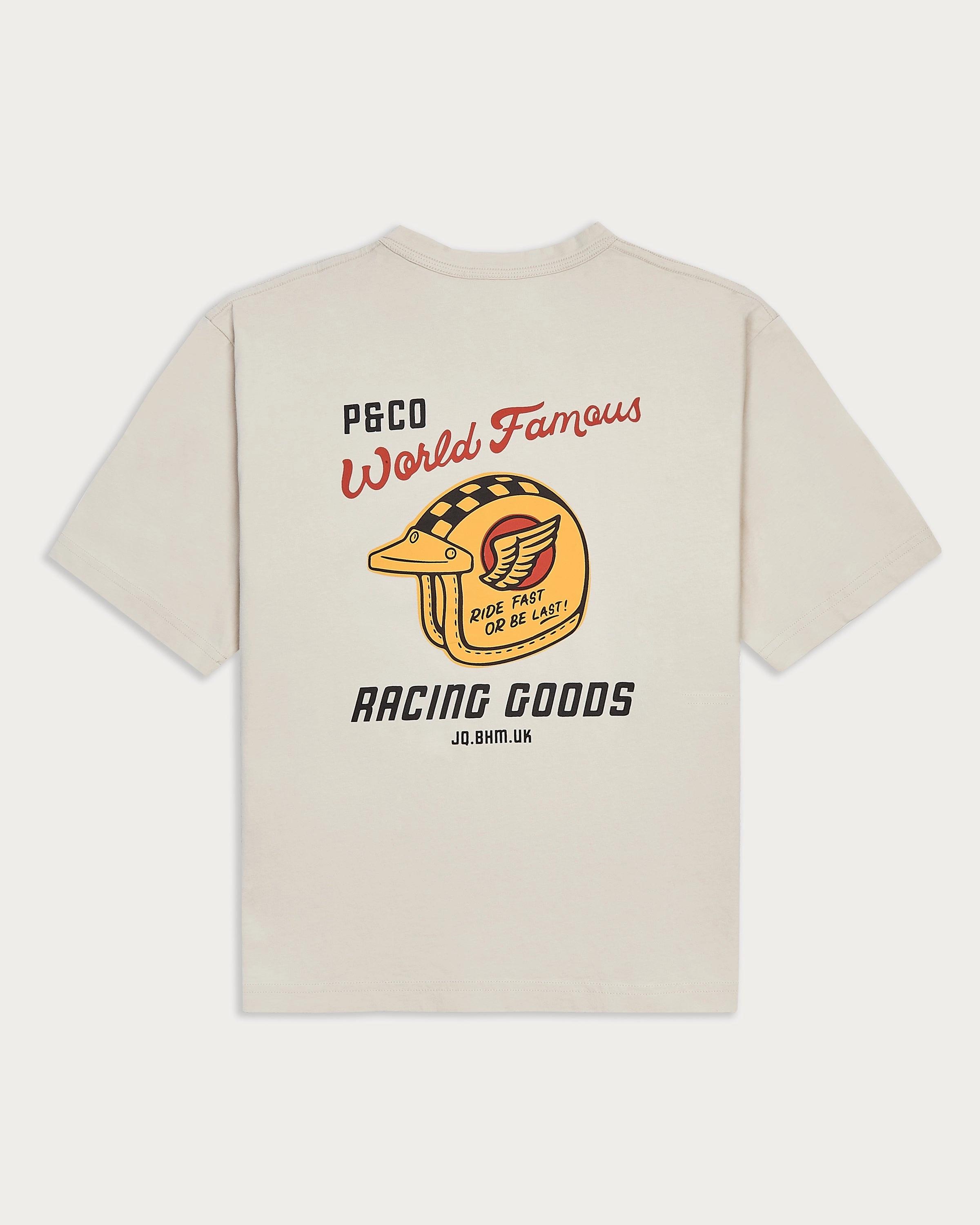 World Famous Boxy T-Shirt - Bone Fashion Ready Perfect Layer Wear