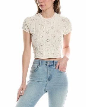 70/21 Cropped Sweater Top Casual Style