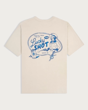 Fresh Vibes Lucky Shot T-Shirt - Bone