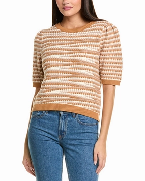 Design History Stitch Detail Sweater Knit Look Cozy Midweight Fabric