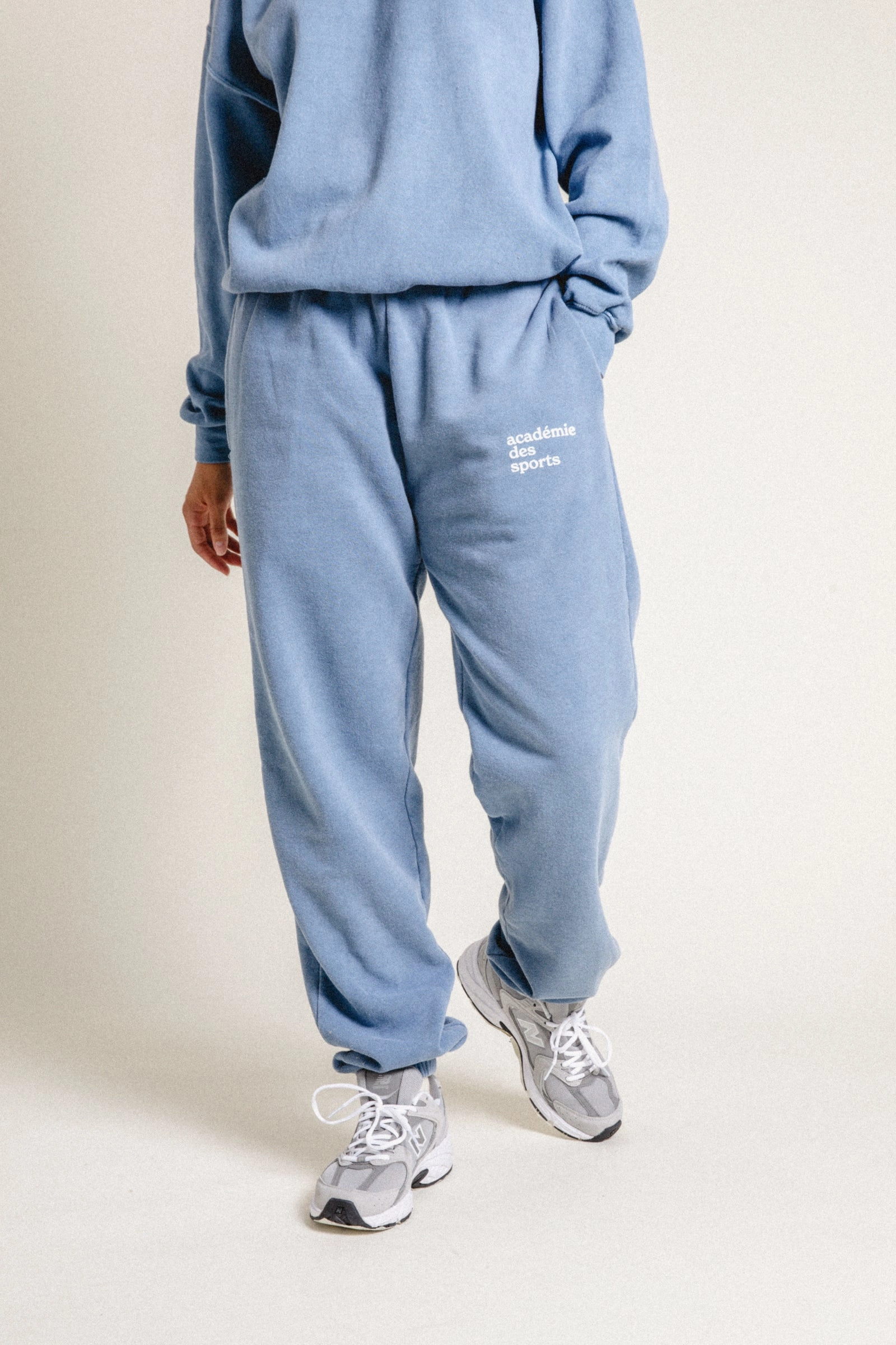 Smart Design Cozy Lining Vice 84 'Baseline' Joggers - Vintage Washed Baby Blue
