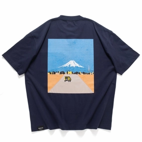 Practical Comfort Affordable accessibility (ZT1759) Fuji Camping Patchwork Pocket Tee
