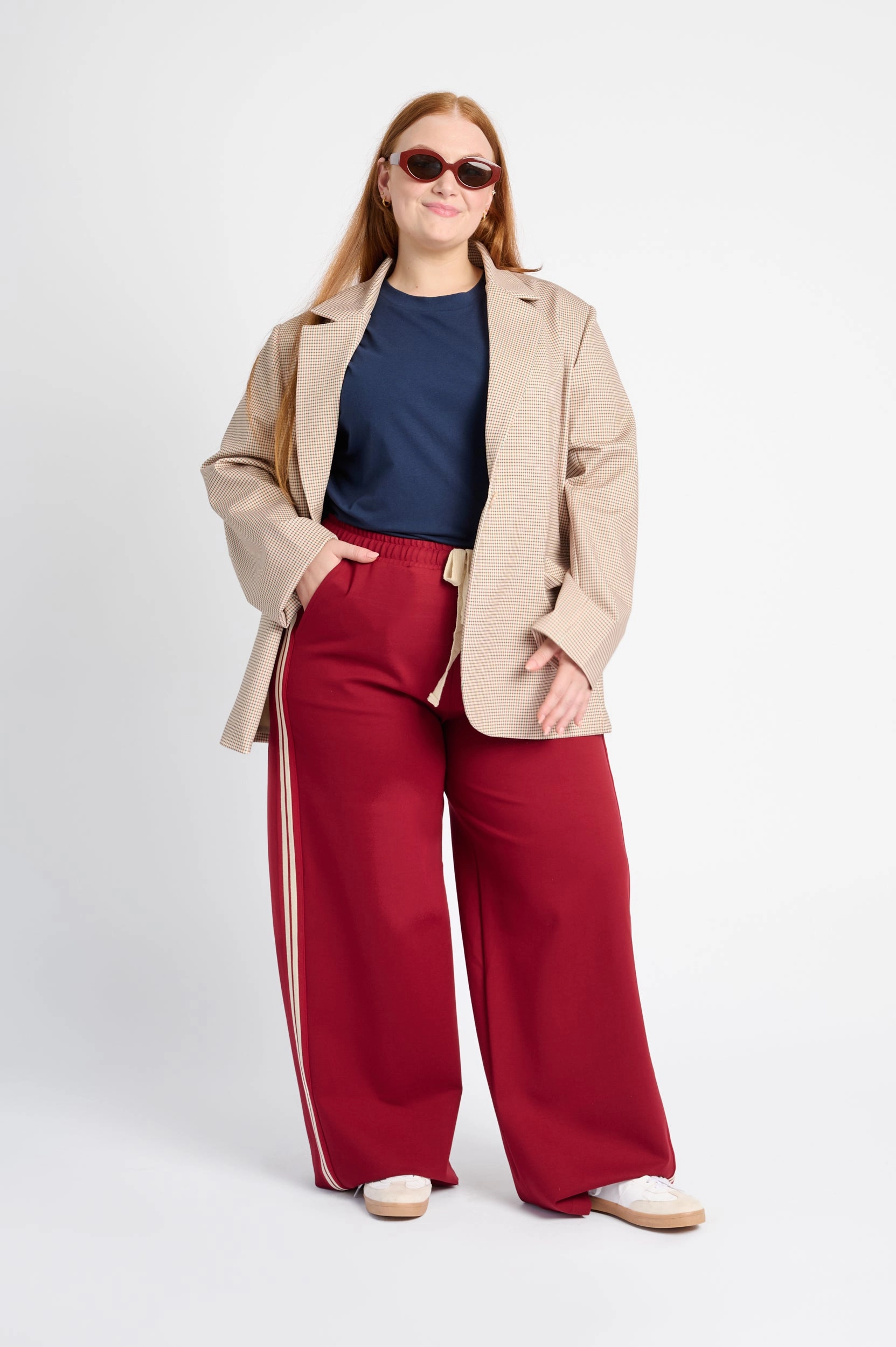 Ponti Jacket in Check Street Explorer Fit Travel Light Fit
