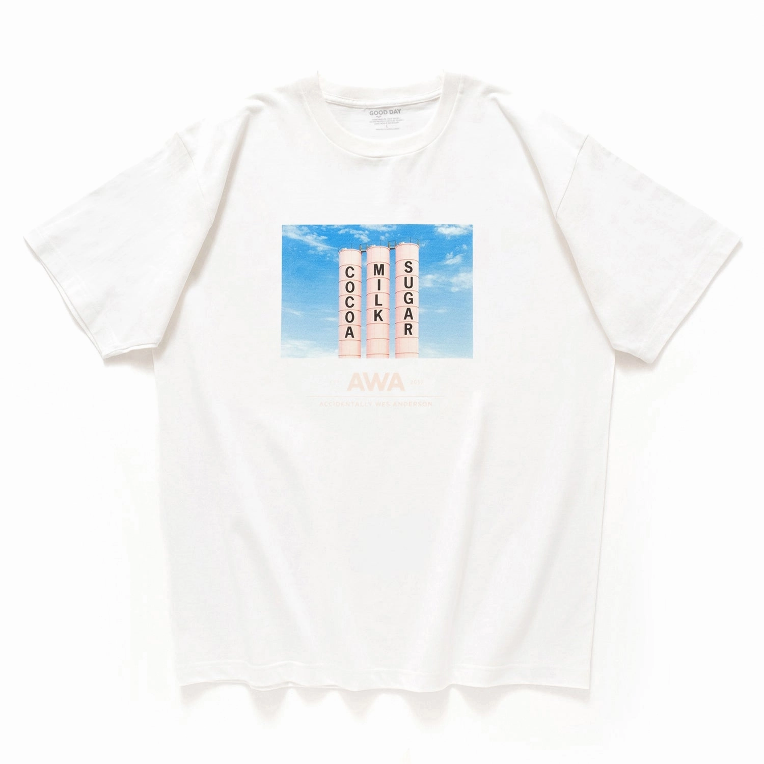 (EX630) Chocolates Cleveland Print Tee Recycled Polyester