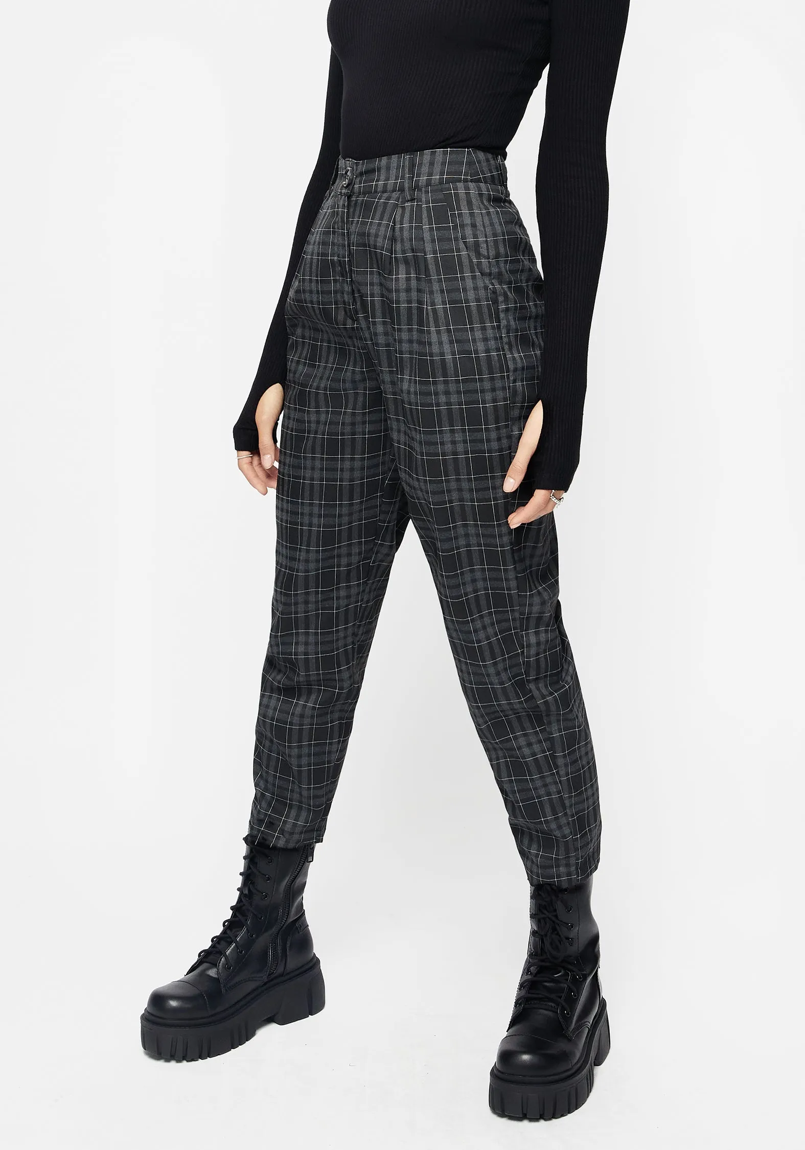 Lilin Tapered Trousers WrinkleFreeFabric