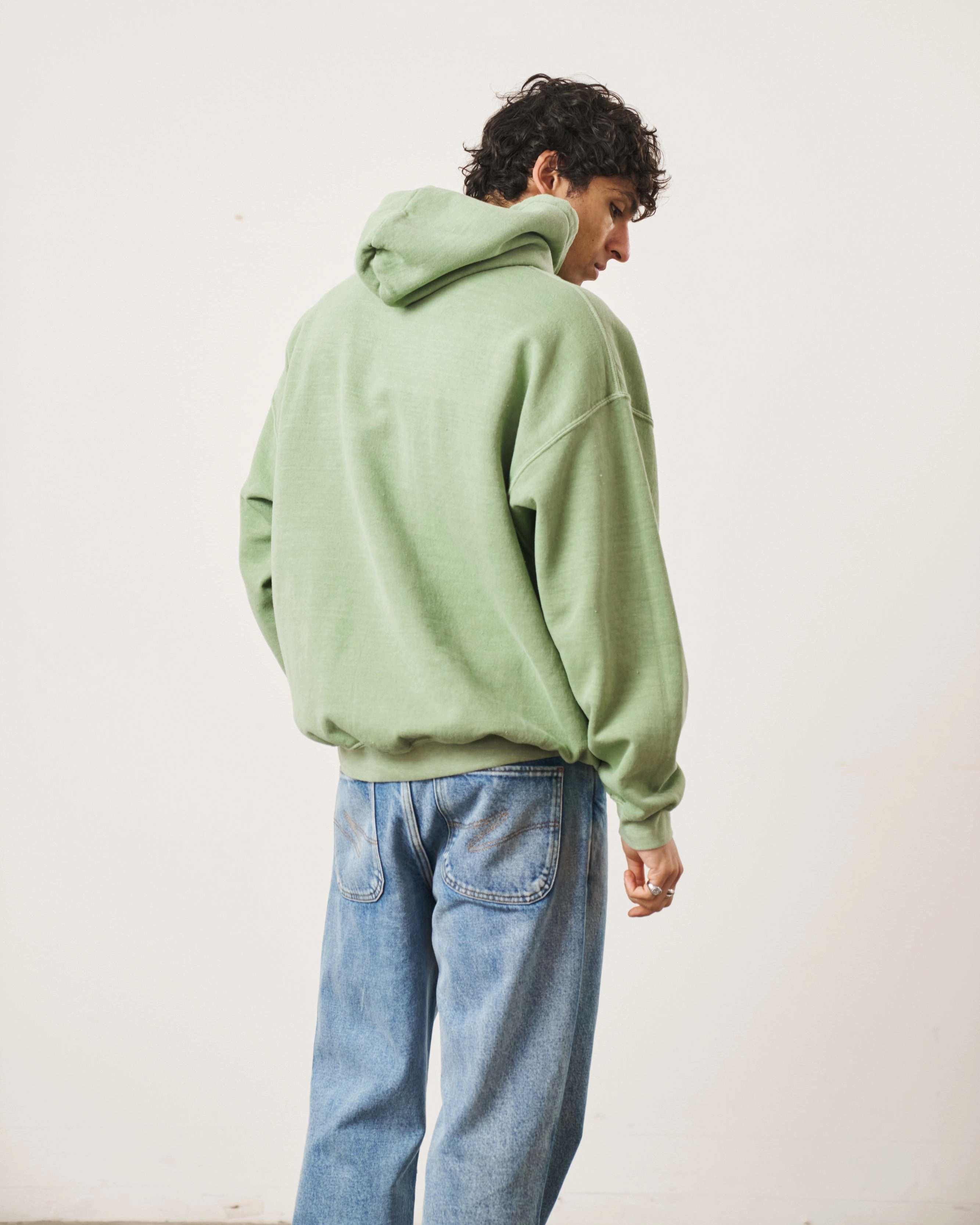 Sport Comfort Essentials Vintage Washed Hoodie - Sage Green