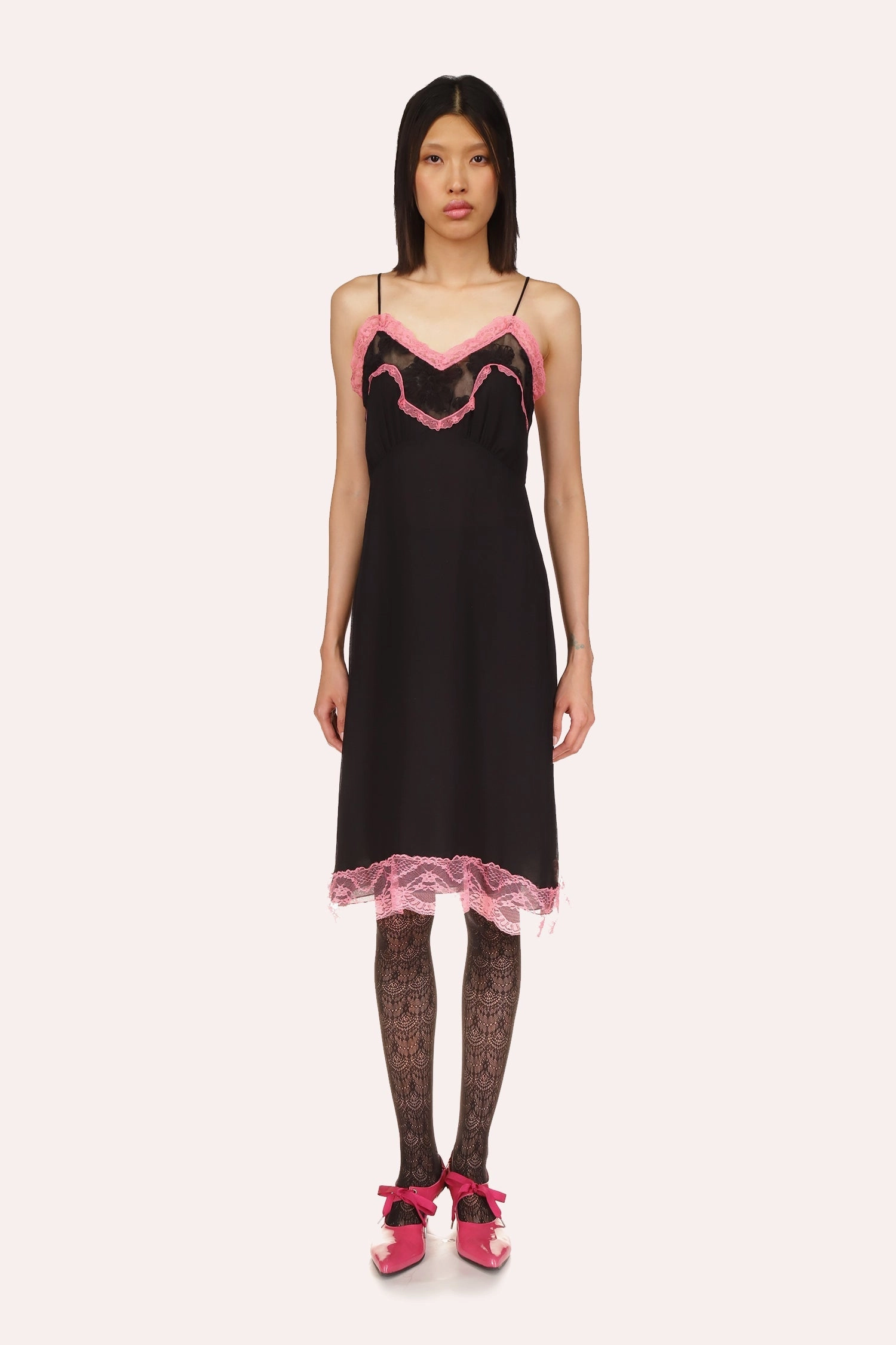 Lingerie Chiffon Slip Dress Casual Chic Occasion Wear