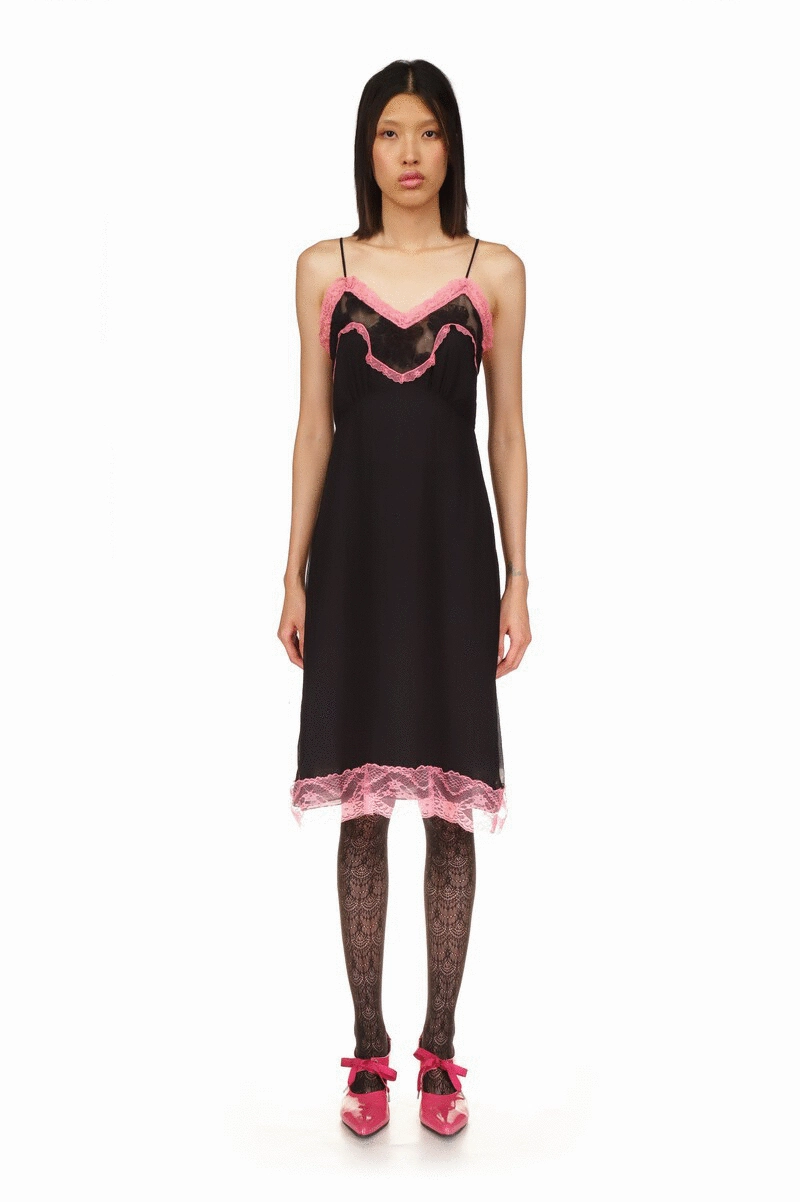 Everyday Comfort Moment Light Lingerie Chiffon Slip Dress