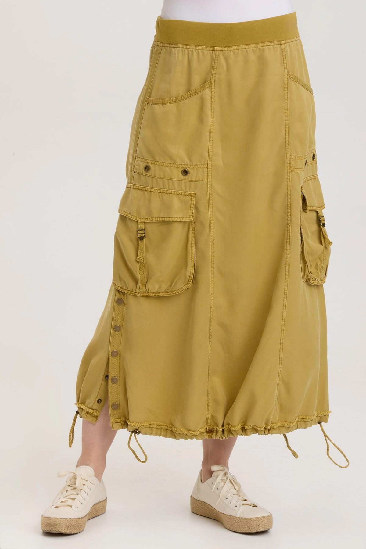 Comfortable Feel Cotton Rich Leslyn Skirt