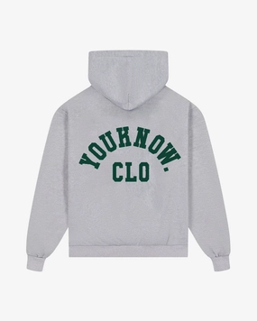 Half Time Hoodie | Grey Pre Shrunk Cotton Golf Apparel