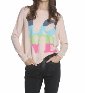 Soft Warmth Love Hope Scoop Top In Parfait Love