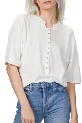 Trendy Warmth Chilly Wear Ursil Jumper Top In Bone