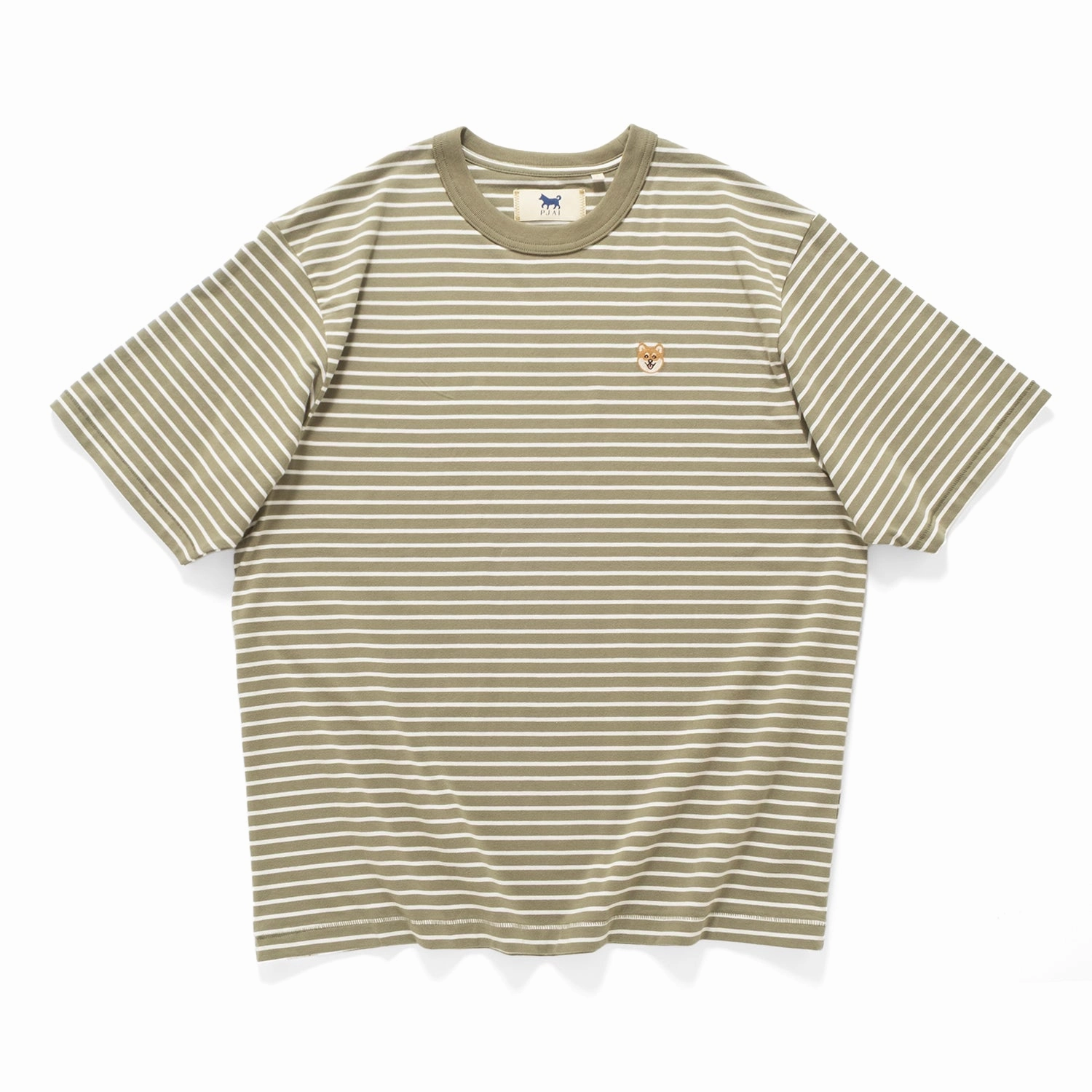 Minimalist Layer Stylish Everyday Wear (TP1611) Embroidery Stripe Tee
