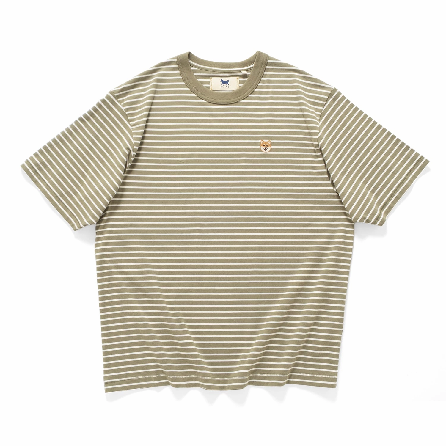Beach Outfit (TP1611) Embroidery Stripe Tee