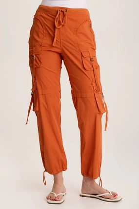 Jillit Poplin Cargo Jogger Crop Pant Athlete Approved Cozy Performance