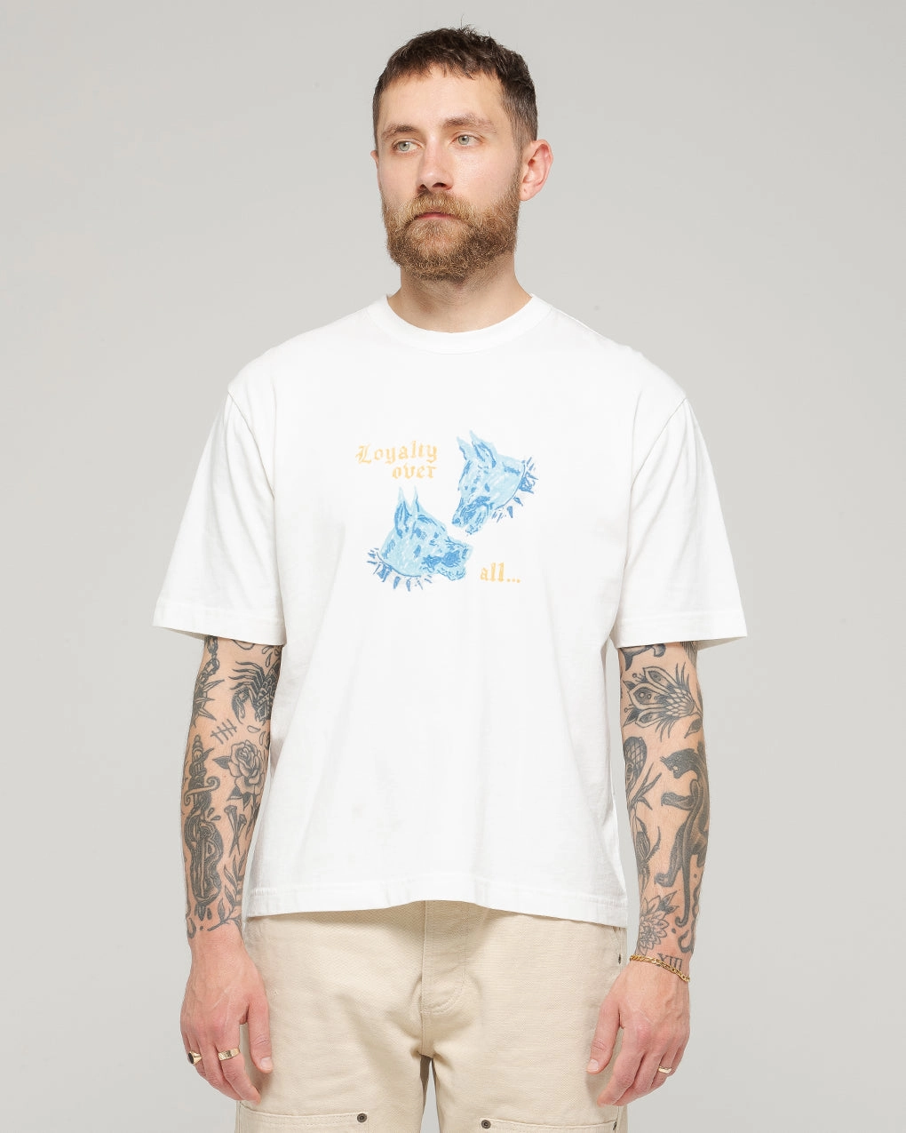 Easy Style Wear Loyalty Boxy T-Shirt - Off White