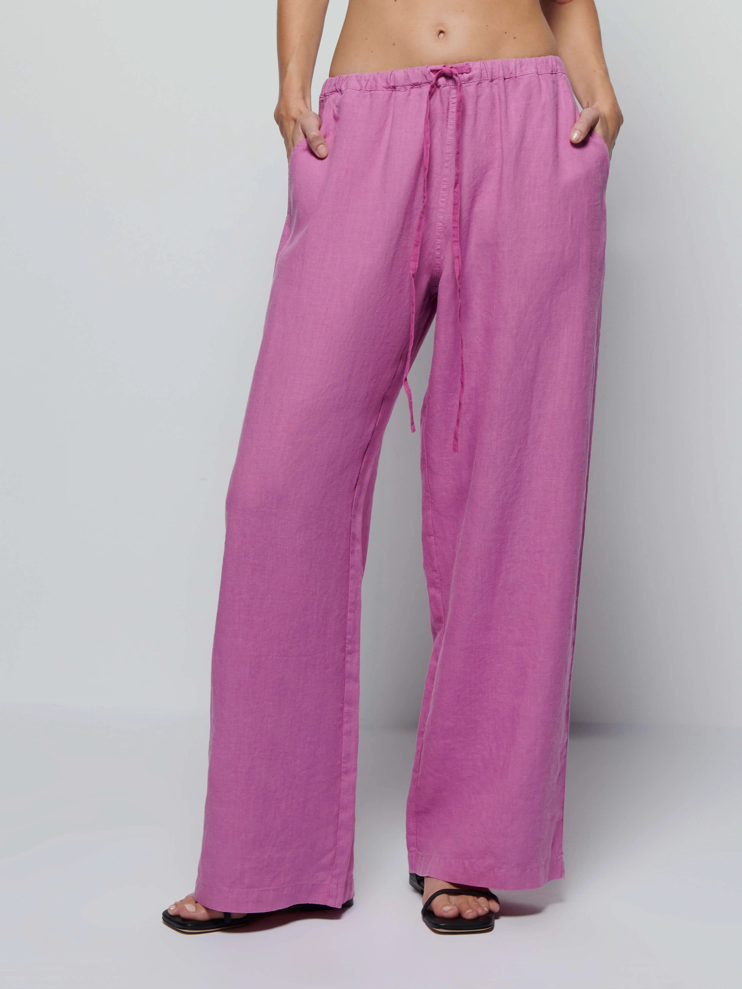 Urban Fit Lucia Tie Linen Pant