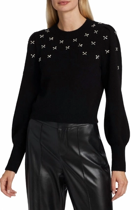 Lulie Sweater In Black Comfy and Stylish