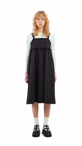 Classic-style Lounge Vibe Textural Tiered Dress