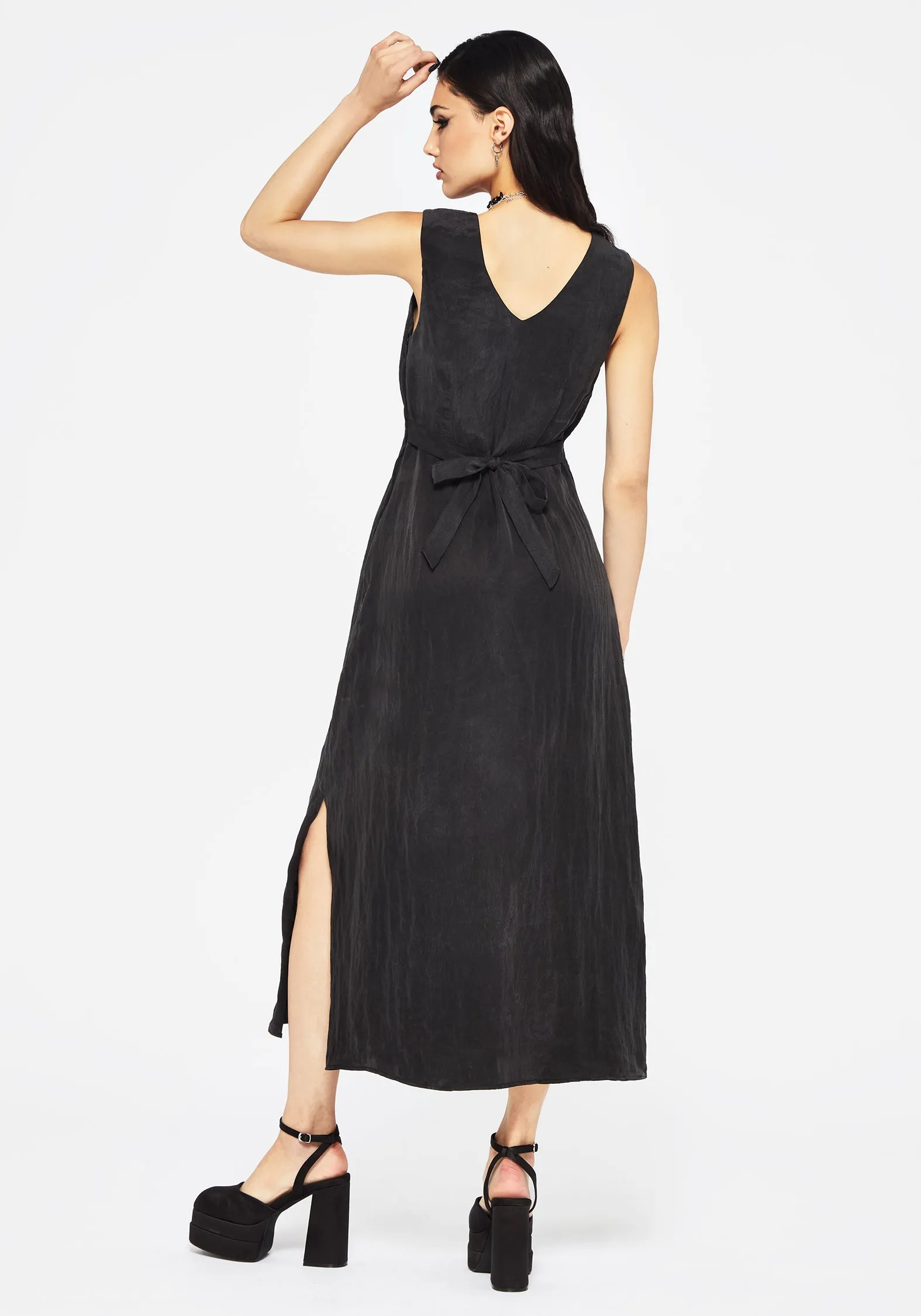 Moment Light Breezy Style Maeve Lyocell Blend Floral Embroidered Cami Maxi Dress