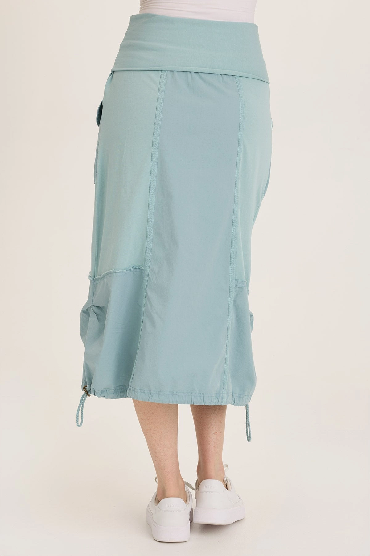 Marconi Cargo Cinch Bubble Hem Midi Skirt Classic Comfort