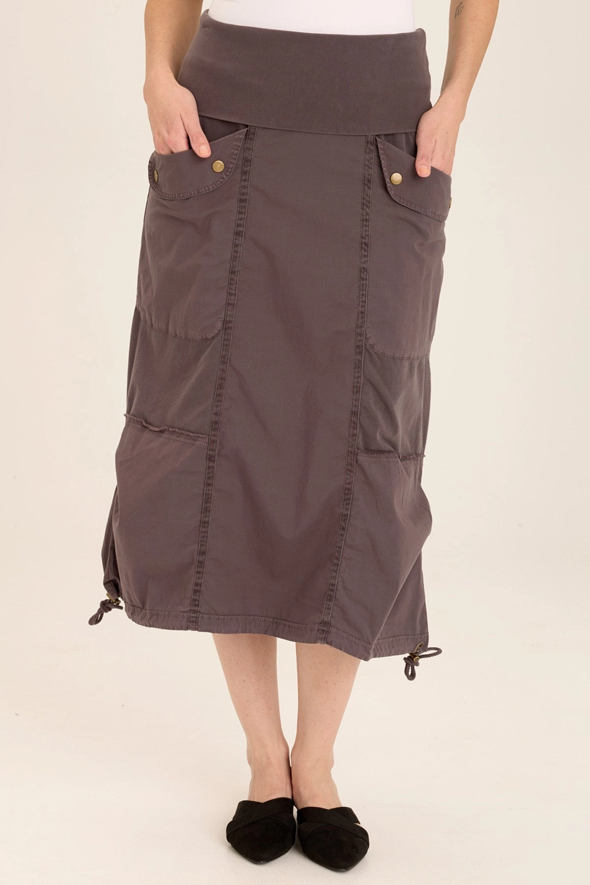 Jewel Tones Marconi Cargo Skirt
