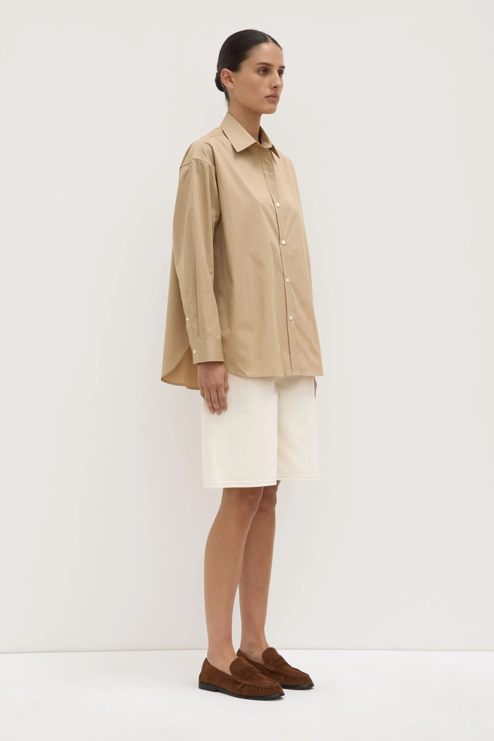 Marigold Poplin Shirt Spring Trend