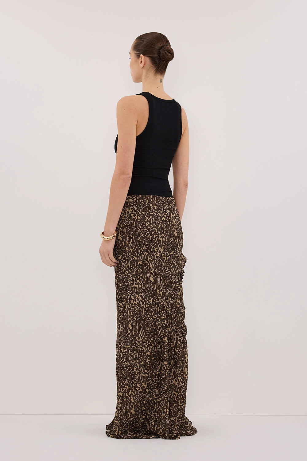 Fast fashion Style Moment MARVILLA CHOC MIDI SKIRT