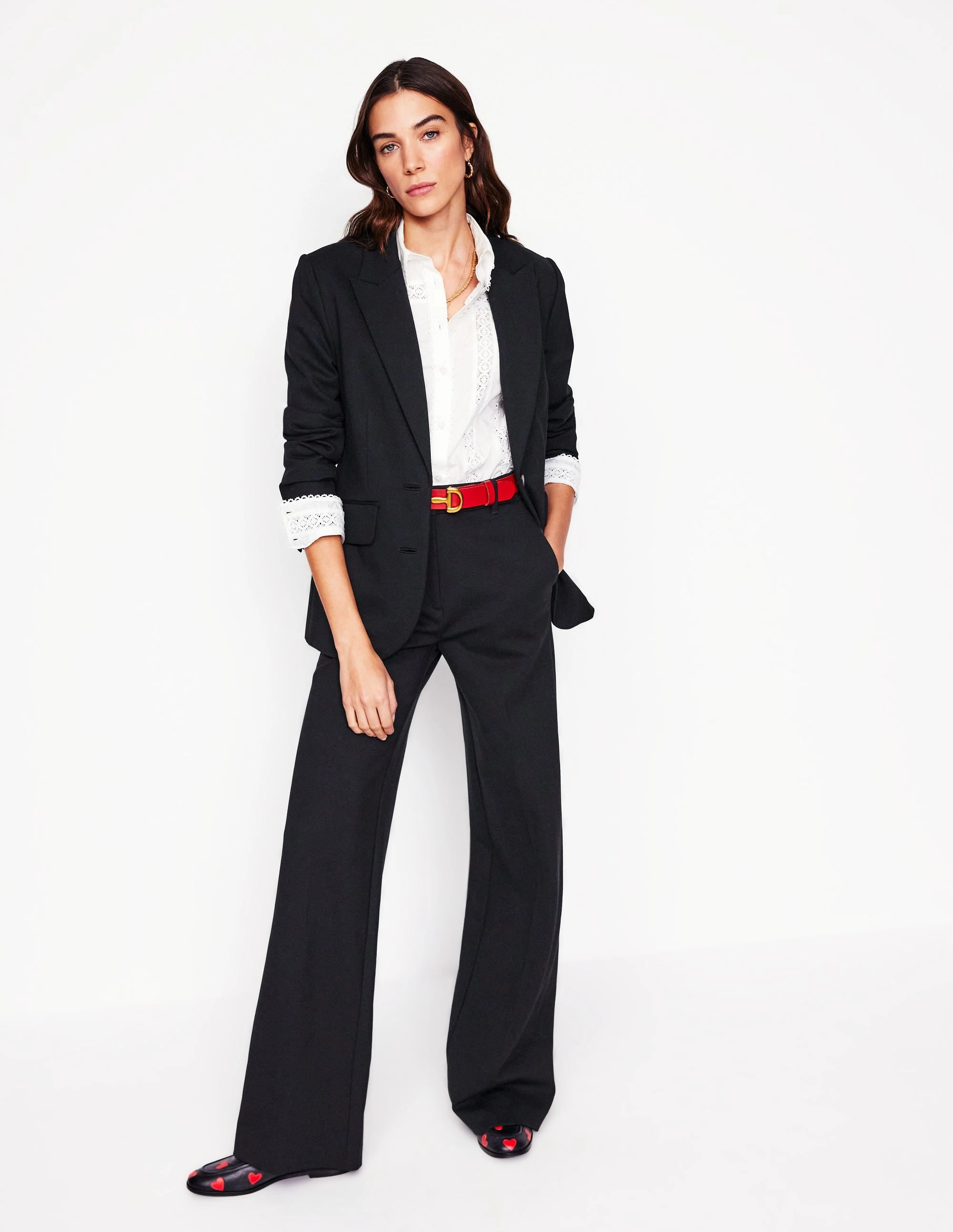 Everyday Layers Marylebone Ponte Blazer-Black