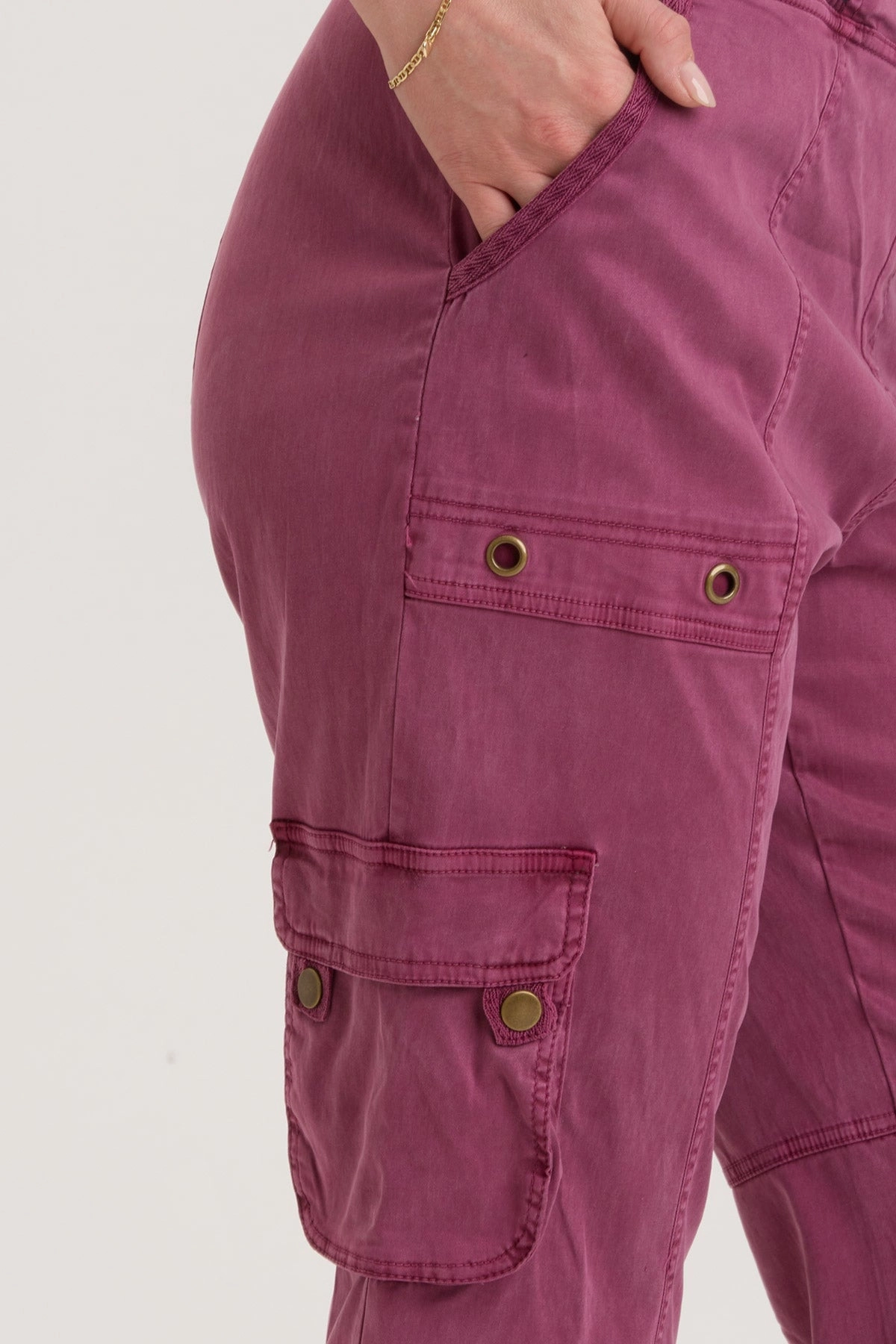 Maxime Banded Pant Quick Release Hem Adjusters