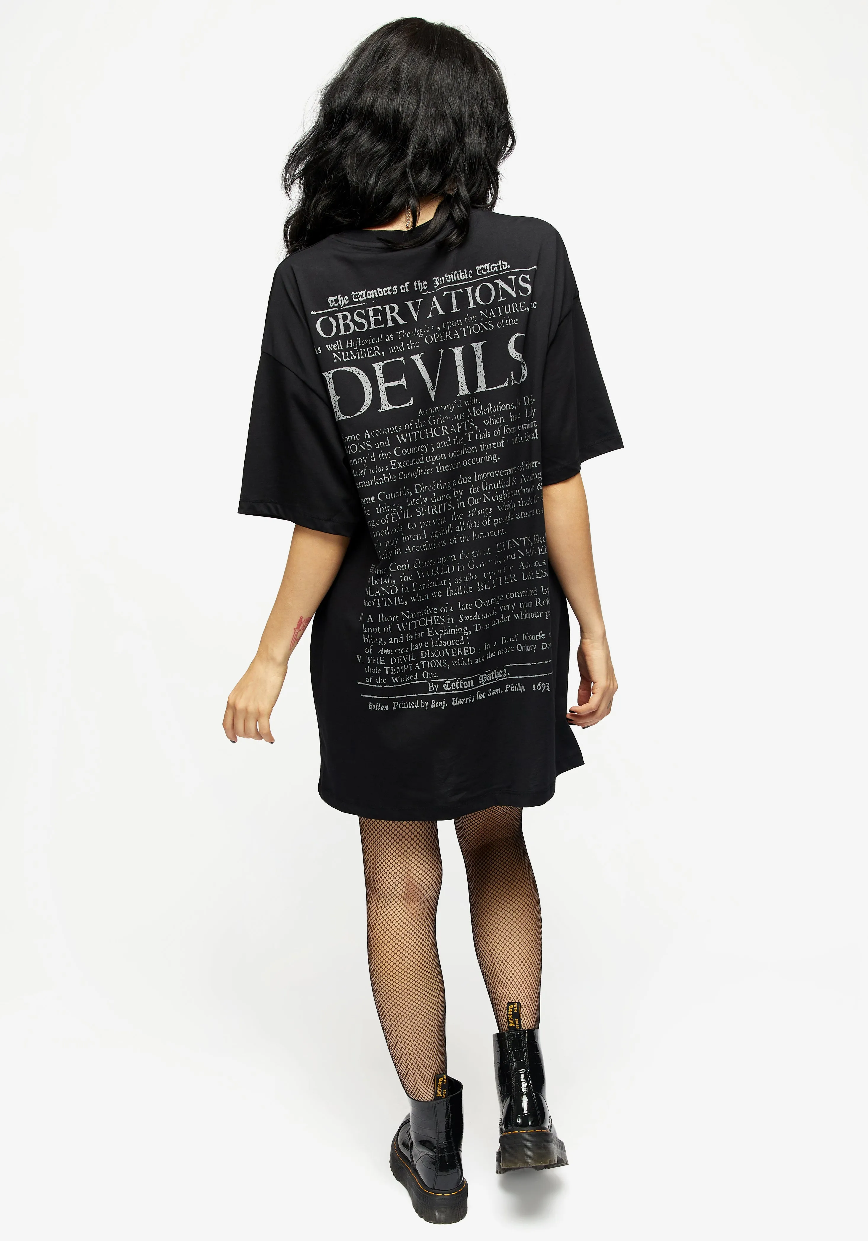 Memento Mori Tee Dress Feminine Layers