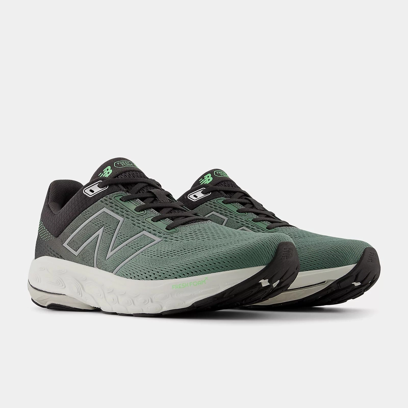 Ground Feel Technology nature - themed running wear Men's 860v14 Running Shoes Dark Juniper / Black Cement / Grey Matter