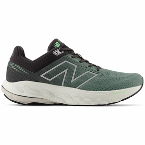 Stack Height Options leather materials Men's 860v14 Running Shoes Dark Juniper / Black Cement / Grey Matter