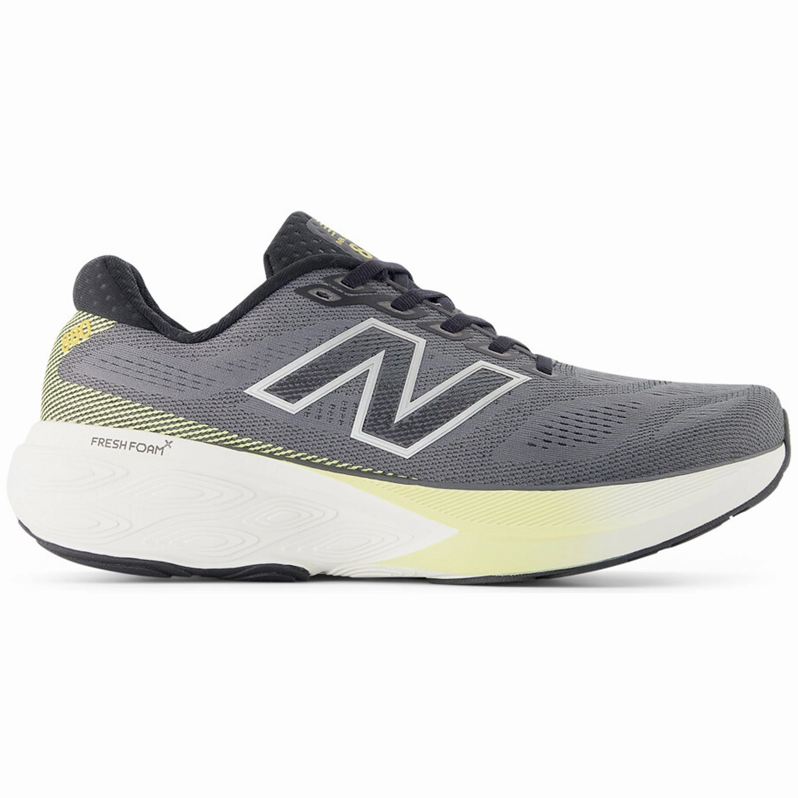 Men's 880v15 Running Shoes Black / Winter Grass / Castlerock senior running shoes