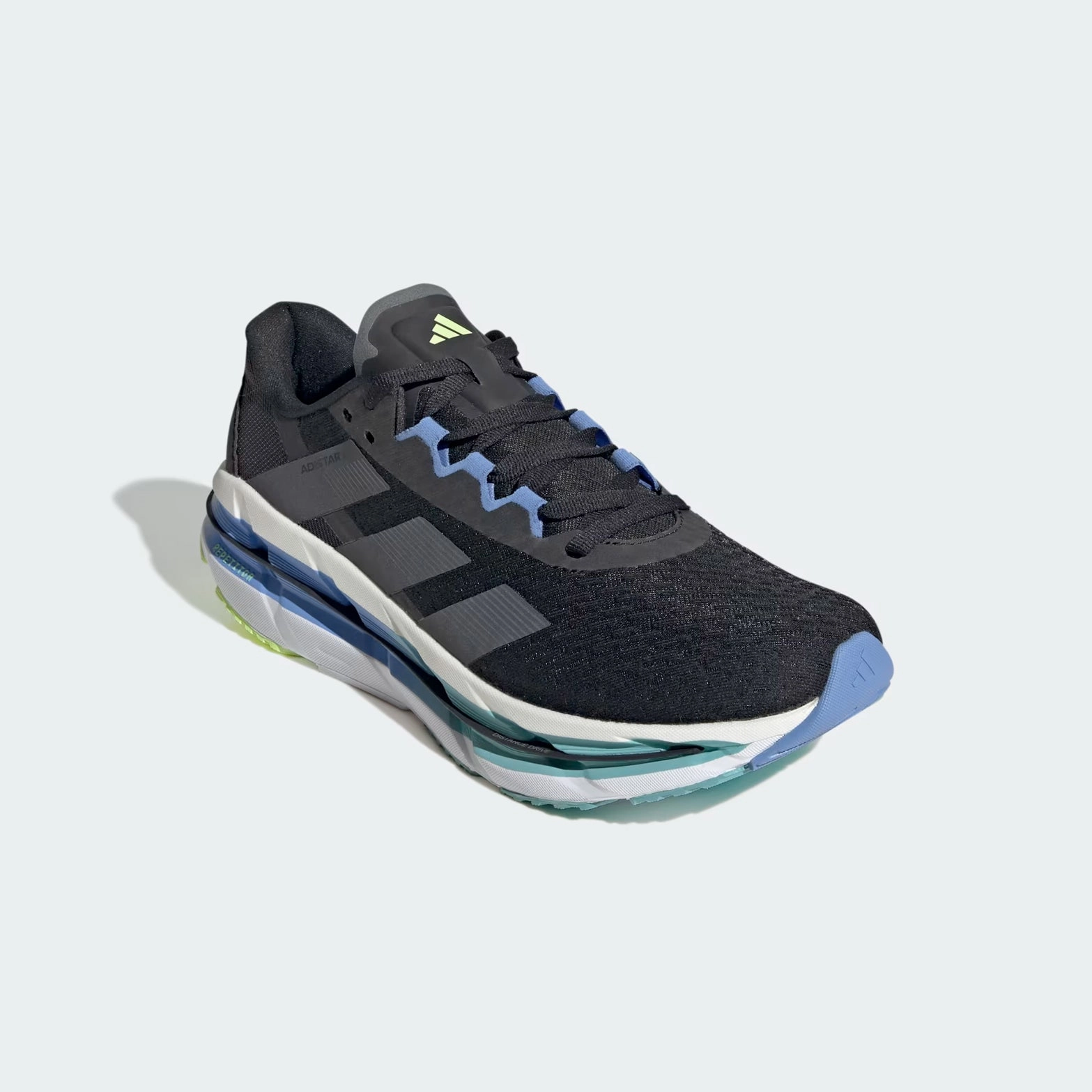 Soft Lining Fabric Men's Adistar BYD Running Shoes Core Black / Grey Five / Blue Fusion