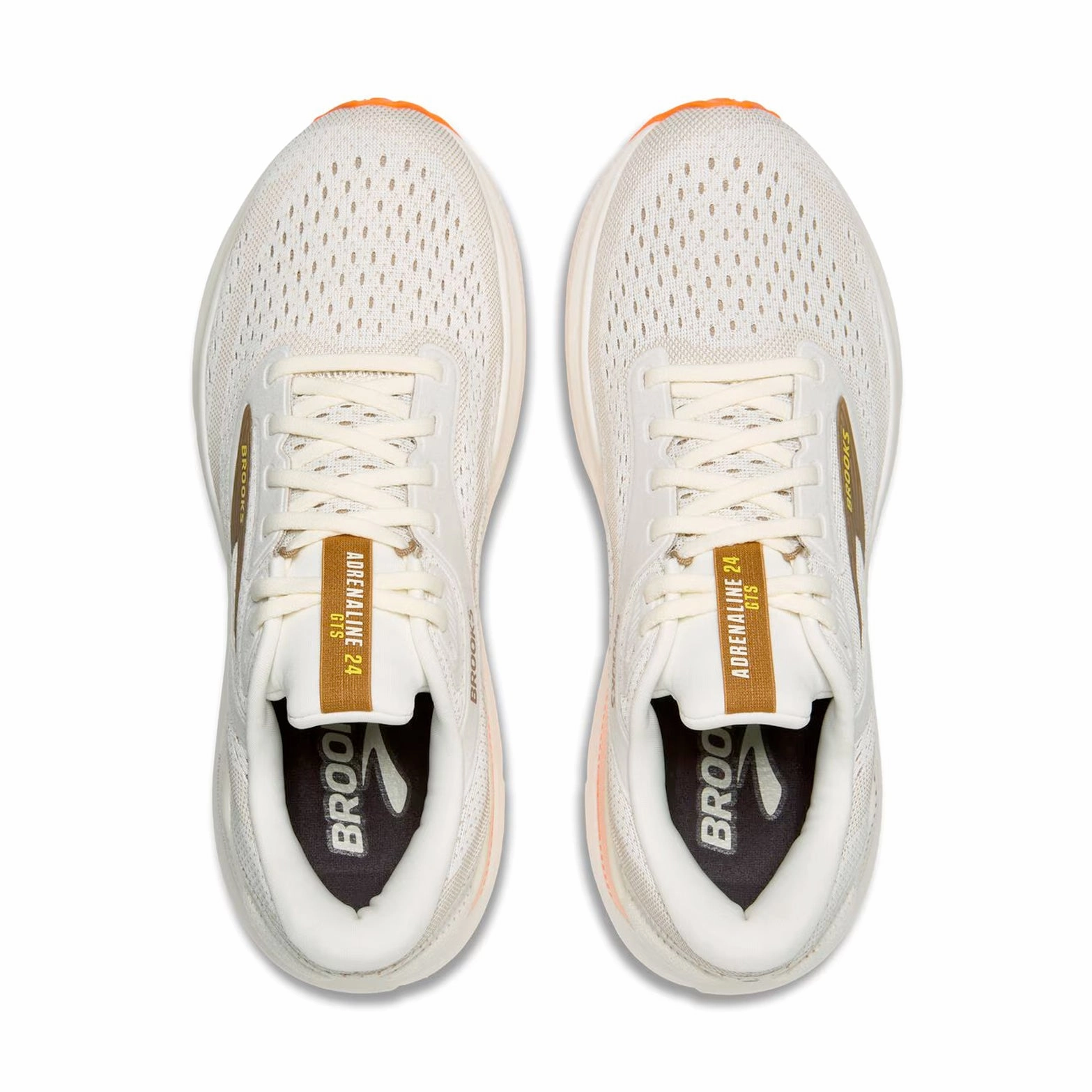 Ventilation Men's Adrenaline GTS 24 Running Shoes Coconut / Portabella / Orange