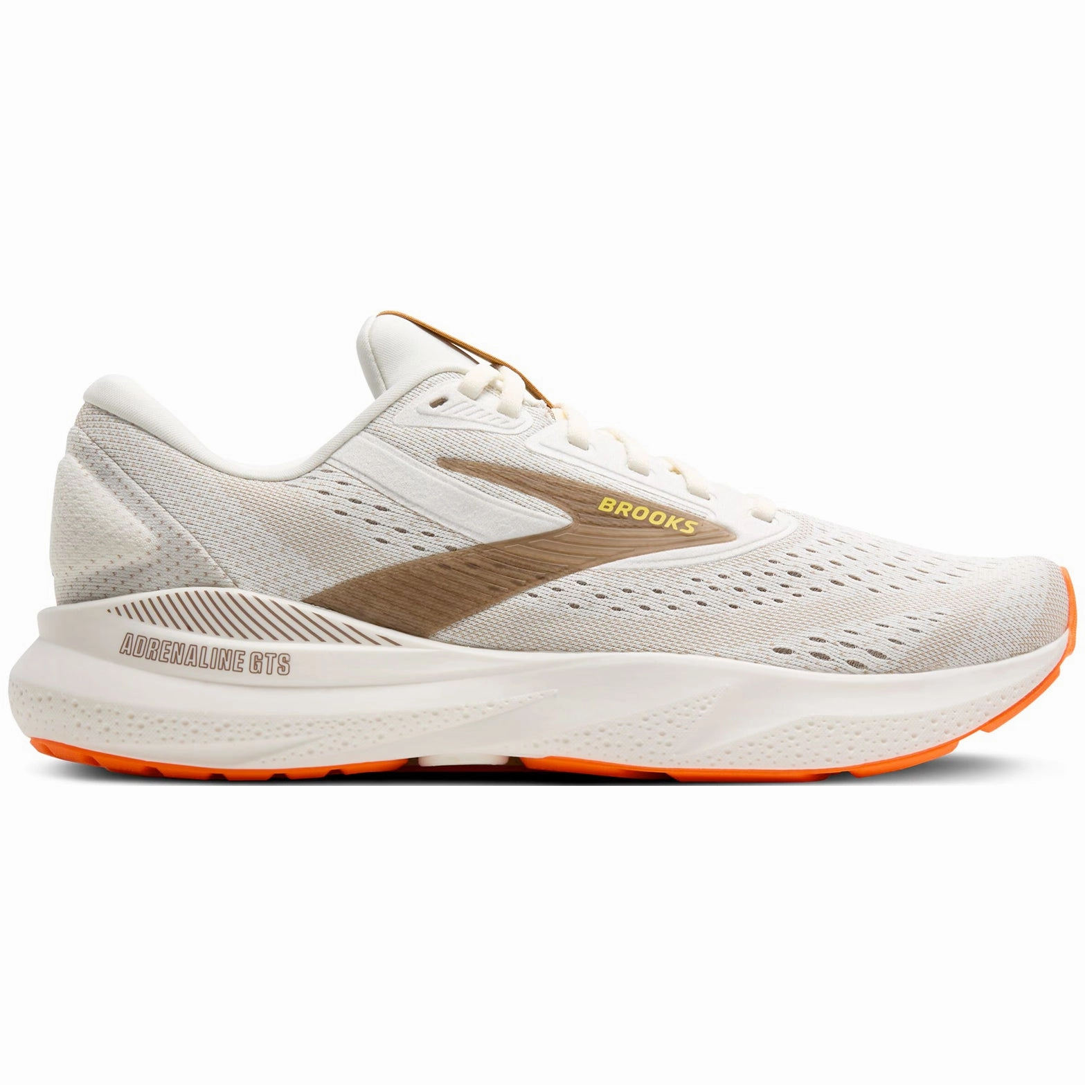 Men's Adrenaline GTS 24 Running Shoes Coconut / Portabella / Orange Stable Chassis Style - and - function